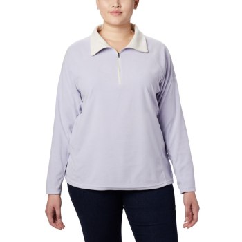 Columbia Sweater Dames, Glacial IV 1/2 Zip Plus Size Paars, 70AUFWISX